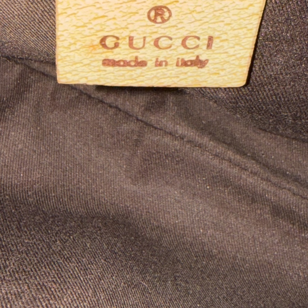 Authentic vintage Gucci white/tan GG bamboo chain handle. - Picture 12 of 13